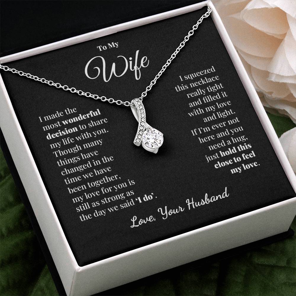 To My Wife - Share My Life - Alluring Beauty Necklace