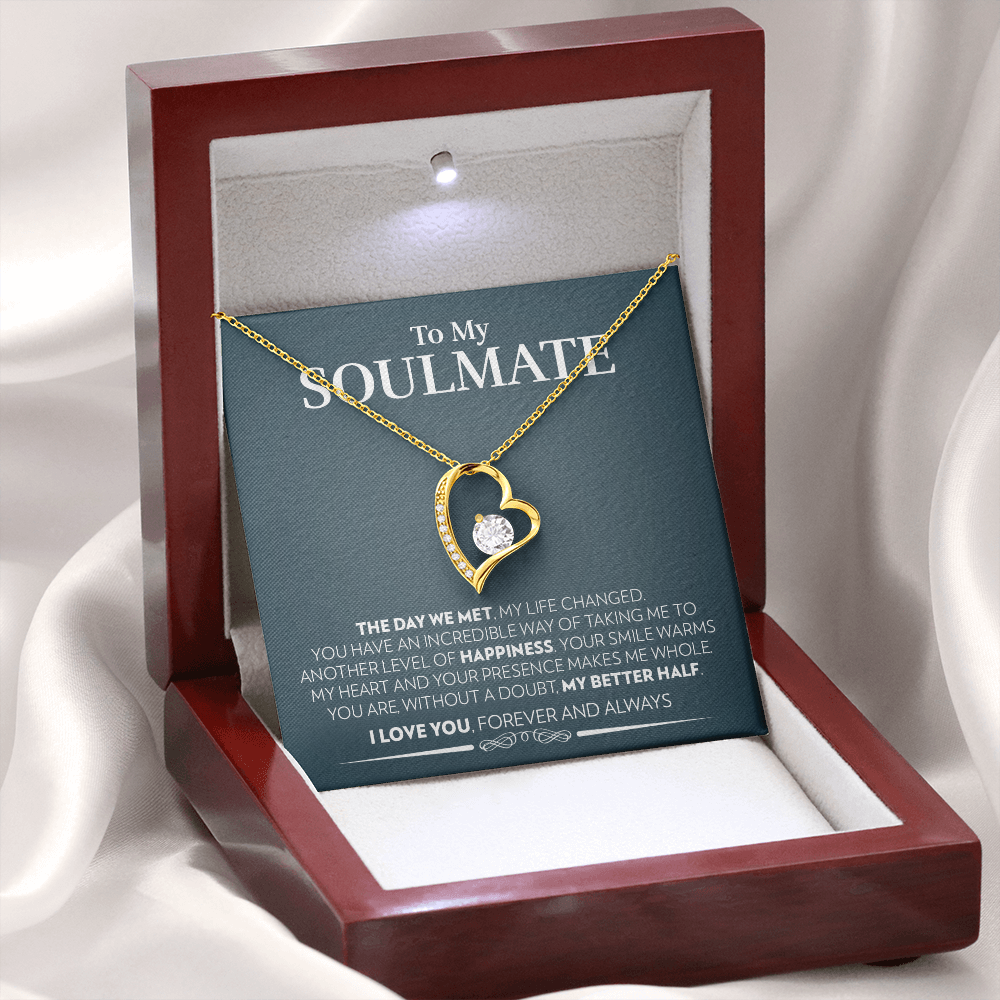 Soulmate - The Day We Met - Forever Love Necklace