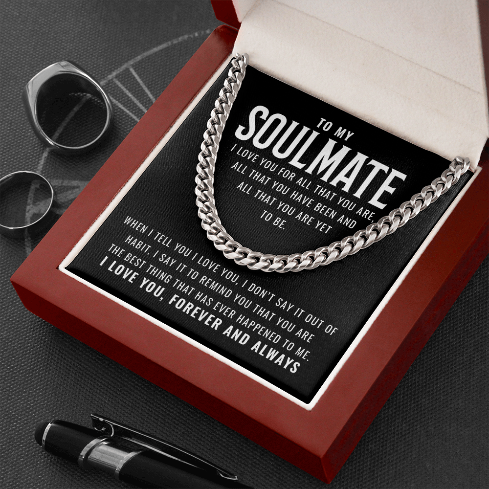 Soulmate - Best Thing - Cuban Link Chain Necklace