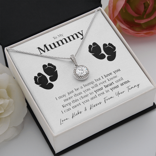 Mummy - I Love You From The Tummy - Eternal Hope Necklace