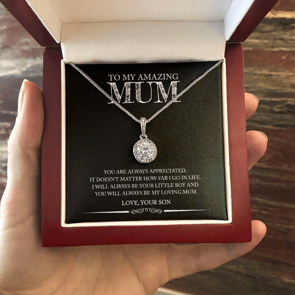 Mum (From Son) - Your Little Boy - Eternal Hope Necklace