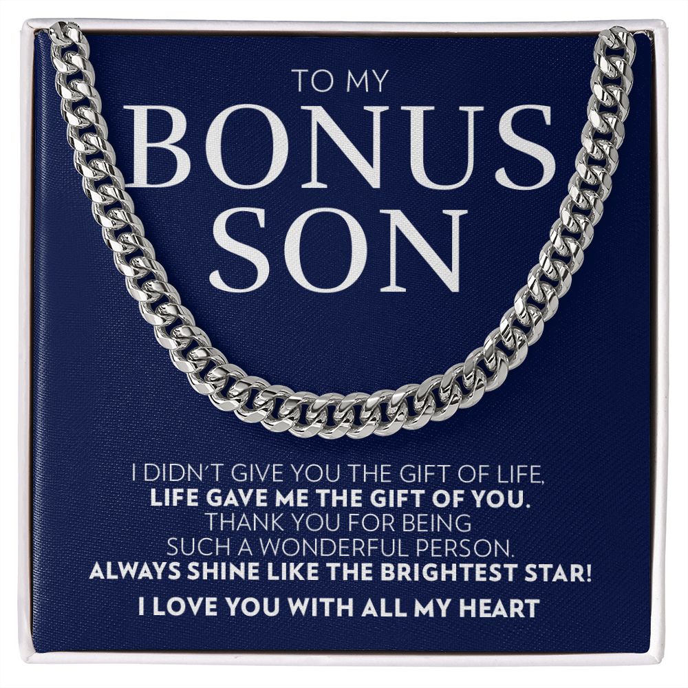 Gift For Bonus Son